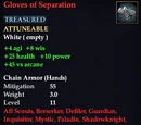 Gloves of Separation