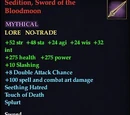 Sedition, Sword of the Bloodmoon