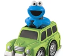 Sesame Street die-cast cars (Fisher-Price Toy Chest)