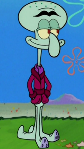 squilliam spongebob fancyson squidward squarepants he wiki snail wikia naked underwear muscles friends casino balloon rival gary