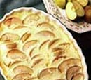 Apple and Cheese Pudding