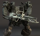 Mobiler Panzeranzug