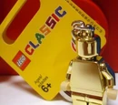 852688 LEGO Gold Minifigure Key Chain