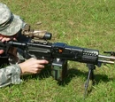 LSAT Light Machine Gun