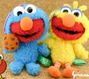 Elmo Costumed in Sesame Pals phone straps