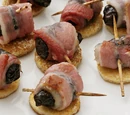 Bacon Wrapped Plums