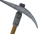 Steel pickaxe