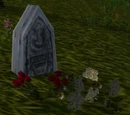 Decorated Headstone