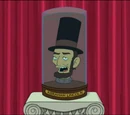 Abraham Lincoln's head