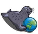 Seal with Globe