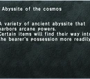Abyssite of the Cosmos