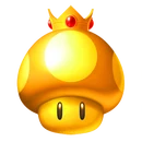 MKW Artwork Goldener Turbo-Pilz.png