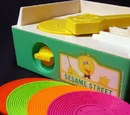 Sesame Street Music Box Record Player