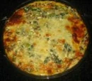Vegetarian Spinach, Cheese and "Sausage" Casserole
