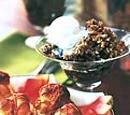 Profiteroles with Caramel Sauce