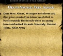 Death Notice: Frea Almar