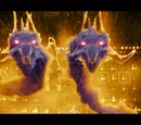 The Twins' Snow Dragons