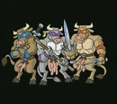 Adolescent Genetically Modified Karate Cows