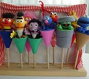 Sesame Street puppets (Igel)