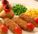Spooky Halloween Chicken Fingers