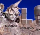 Link vs Cloud Strife vs L-Block vs Solid Snake 2007