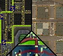 Pedestrians Shown on Map