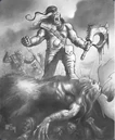 Grom Hellscream kills-Cenarius-by-Patrick-McEvoy.jpg