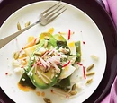 Spicy Avocado Poblano Salad