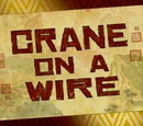 Crane on a Wire