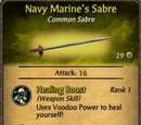 Navy Marine's Sabre