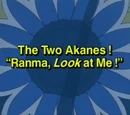 The Two Akanes! "Ranma, Look at Me!"