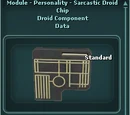 Module - Personality - Sarcastic Droid Chip