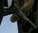 Silenced pistol