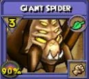 Giant Spider Item Card