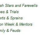 Fresh Starts & Farewells