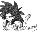 Goku Super Saiyajin 4