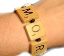 Scrabble Bracelet