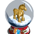 Horse Snow Globe