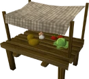 Vegetable stall