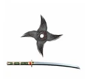 BattleStyle:Katana & Shuriken