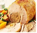 Roast Apricot Turkey with Sweet Kumara