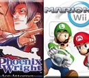 (5)Phoenix Wright: Ace Attorney vs (12)Mario Kart Wii 2010