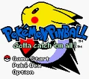 Pokémon Pinball/Screenshots