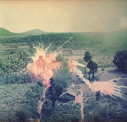 Napalm was frequently used as a weapon during the war