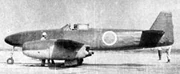 A Japanese Nakajima J9Y Kikka Jet Attack Bomber, used during Operation Shiden.
