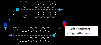 Sample configurations of this dynamic grading leader block