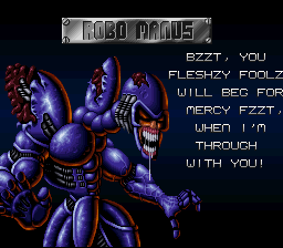 Robo-Manus as he appears in Battletoads and Double Dragons