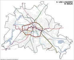 S- und U-Bahn-Netz
