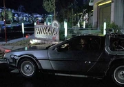 Old Biff steals the DeLorean.