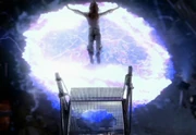 Finally understanding the cyptic message "death is your gift", Buffy sacrifices herself to save the world and her sister.